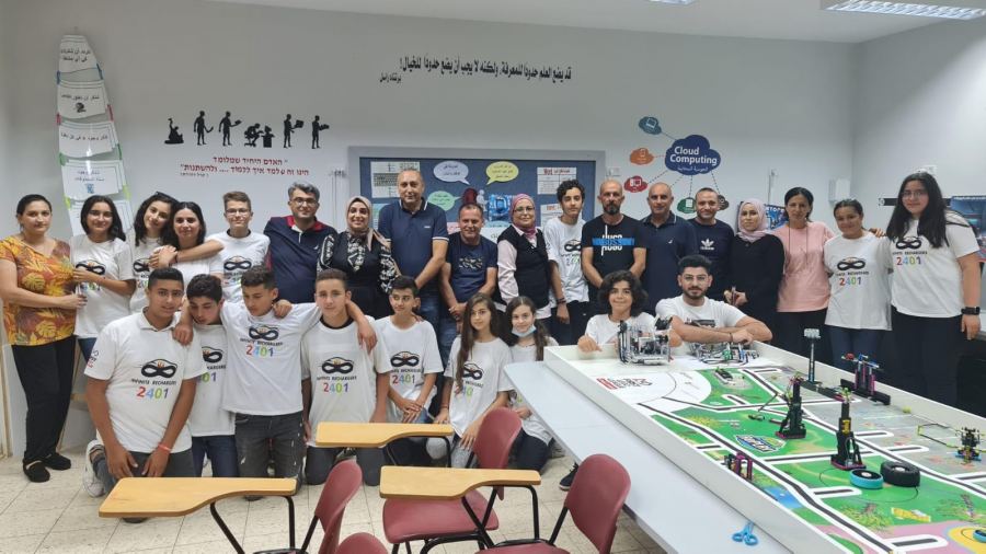 سخنين : اعدادية طه حسين تحصد المرتبة الاولى عالميا في الرّوبوتيكا 